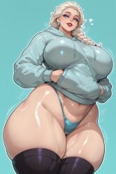 elsa (frozen) from frozen (film) by yashugai