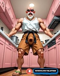 ai_generated anal_sex big_ass big_penis chichi male_focus muten_roushi