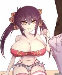 brat bratty_smile cocky cocky_smirk dark-skinned_male goon