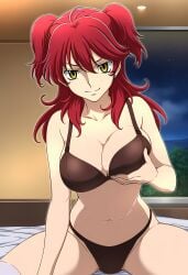 1girls ai_generated bikini breasts female female_only female_villain freckles freckles_on_face ginger ginger_female ginger_hair gundam gundam_00 hazel_eyes jewelry large_ass large_breasts lifting_breast lifting_own_breasts light-skinned_female mobile_suit_gundam nena_trinity pale-skinned_female pale_skin red_hair redhead_female redheaded_female solo stud_earrings thick_thighs thin_eyebrows twintails twintails_(hairstyle) underwear villainess yellow_eyes yellow_eyes_female