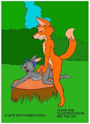 cub disney female interspecies penis rex_the_cat robin_hood_(character) robin_hood_(disney) sex sis_(robin_hood)