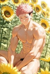 itadori yuuji from jujutsu kaisen by funnyhankai