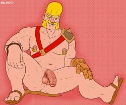 aliknto brawl_stars bull_(brawl_stars) male_only only_male tagme