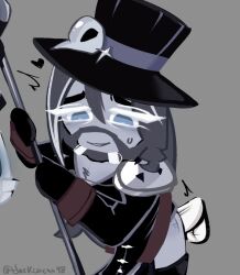charcoal cookie from cookie run by darkcacao98 (artist)