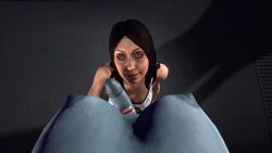 3d alien animated areolae asari asari_futanari breasts clothing diana_allers dickgirl erection fellatio futa_on_female futa_pov futanari intersex looking_at_viewer mass_effect movealongmate nipples no_sound oral penis pov samara source_filmmaker video