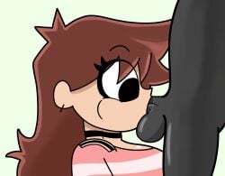 blowjob brown_hair chocker shannon_gurr shgurr youtube youtuber
