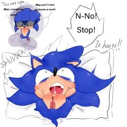1:1 2025 4_missing_limbs abuse amputation blood blood_splatter blue_body blue_fur bodily_fluids digital_drawing_(artwork) digital_media_(artwork) english_text eulipotyphlan forced fur genital_fluids genitals gore green_eyes hedgehog hi_res kidnapping male mammal mutilation penetration penis precum psychological_torture quadruple_amputee sega solo sonic_(series) sonic_the_hedgehog sonic_the_hedgehog_(series) sound_effects tears_of_pain text urethral urethral_penetration ziyumengtugao