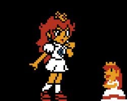 1girls 2024 2d animated animated_gif bladedbard breasts crown female gif looping_animation mario_(series) nipples one_eye_closed pixel pixel_animation princess princess_peach princess_toadstool red_hair red_hair_female shoes simple_animation socks super_mario_bros._(nes) taking_off_clothes taking_off_dress twirling wink