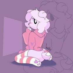 ass fourth_wall fourth_wall_broken furry looking looking_at_viewer moon sexy stellarmoon_art