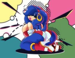 1girls ass beauty_mark bimbo breasts busty cameltoe dat_ass elbow_gloves eyeshadow female female_only genderswap hair_over_one_eye hedgehog high_heel_boots high_heels hoop_earrings huge_breasts lipstick makeup rule_63 solo sonic_(series) sonic_the_hedgehog sonique_the_hedgehog teer voluptuous