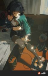 jane doe (zenless zone zero) from zenless zone zero by yao liao wang
