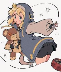 ambiguous_gender androgynous ass ass_focus back_view bridget clothing guilty_gear itsuka_neru not_porn trans trans_woman transfem transgender transgender_woman