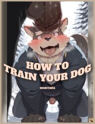 ai_generated bara furry furry_male game gay kl_99 lifewonders male male/male male_only moritaka tokyo_afterschool_summoners