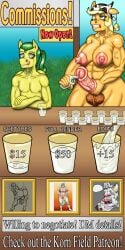 1:2 absurd_res animal_genitalia animal_penis animal_print applejack_(mlp) balls bodily_fluids breasts commissions_open cow_print cum earth_pony english_text equid equine equine_genitalia equine_penis friendship_is_magic futanari genital_fluids genitals gynomorph gynomorph/male hasbro hi_res horse intersex intersex/male invalid_tag kerchief korn_cob(korncob) korncob male mammal muscular my_little_pony mythological_creature mythological_equine mythology nipples pegasus penis pony text wings