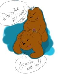 bear cartoon_network crowbar_jones grizzly_(wbb) grizzly_bear male mammal yaoi