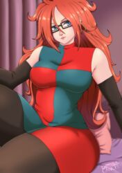 android 21 from dragon ball by chaos cancel