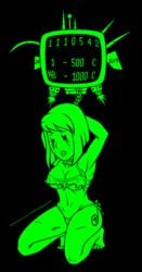 arms_up bethesda_softworks bondage breasts chains collar explosive_collar fallout fallout_(series) fallout_4 female hands_behind_head huge_breasts kneeling mob_face questionable_consent ruthlesspeasant slave tattoo tears torn_clothes vault_girl vault_meat