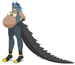 clothing female humanoid pregnant spaceseacow tan-skinned_female white_background