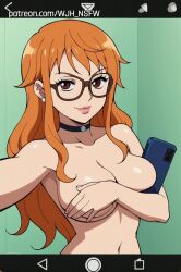 ai_generated ass breasts female female_only nami nami_(one_piece) one_piece pussy wjh_nsfw