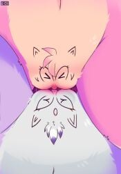 2girls amy_rose anthro anthro_only blaze_the_cat body_fur clitoris domestic_cat duo_female e-01 feline female/female female_focus hedgehog hedgehog_girl lesbian mobian_(species) no_panties pussy pussy-cat_(meme) pussy_juice scissors scissors_on_pussy scissors_position sega sonic_(series) sonic_the_hedgehog_(series) vagina vaginal_fluids yuri
