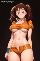 10_seconds 1girls ai_generated ass athletic athletic_female big_ass big_breasts blush curvy curvy_figure cute cute_face detailed diane_(nanatsu_no_taizai) dinixdream eyelashes eyeshadow female female_only fit fit_female focus hentai high_quality king_(nanatsu_no_taizai) legs light-skinned_female light_skin lips lipstick looking_at_viewer makeup mascara mature midriff nanatsu_no_taizai patreon patreon_username petite pool poolside posing seductive seductive_look shorter_than_10_seconds slim stable_diffusion standing tagme teenager the_seven_deadly_sins thick_ass thick_butt thick_thighs thighs vertical_video video young younger_female