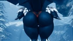 bending_over big_ass hands_on_ass how_to_train_your_dragon huge_ass showing_off thick_thighs toothless