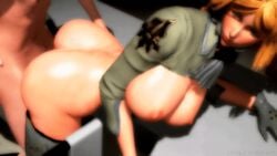 1 1boy 3d animated ass bent_over big_ass blonde breasts doggy_style exga girls large_breasts male nier nier:_automata penis sex source_filmmaker thigh_highs wide_hips yorha_9s yorha_commander