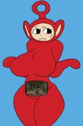 1girls big_breasts breasts doom female female_only po po_(slendytubbies) slendytubbies slendytubbies_3 tagme thick_thighs