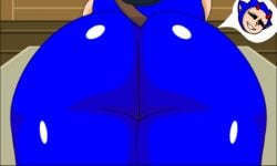 animated animated ass ass_bigger_than_head ass_shake big_ass big_butt blue_body female_only majin_tubbie_female_(majin_tubby) majin_tubby_ slendytubbies slendytubbies_3 slendytubbies_oc teletubbies