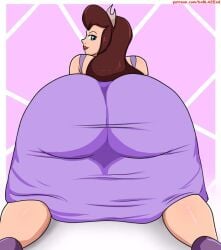 bxblazexd comedy_central drawn_together female_only looking_back milf princess_clara sexy thick_ass