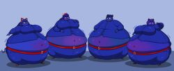 big_breasts blueberry_inflation breasts female furry huge_breasts inflation lj_caffie thick_thighs wide_hips