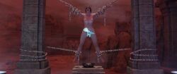 3d 3d_(artwork) absurd_res absurdres baldur's_gate baldur's_gate_3 blender bound bound_arms bound_legs canonical_scene cum cum_drip fingering magic masturbation shadowheart shadowheart_(baldur's_gate) solo solo_female vulint