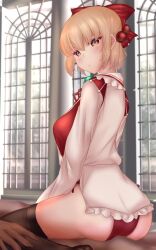 big_ass big_breasts breasts satsuki_rin shounen_(hogehoge) solo touhou