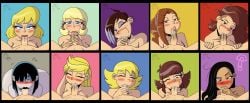 10girls 6+girls :>= black_hair blonde_hair blowjob blue_eyes blush blushing_at_viewer breasts brother_and_sister dark-skinned_female dark_skin ear_piercing earrings eye_through_hair fellatio female frostbiteboi hair_over_one_eye incest lana_loud latina leni_loud light-skinned_female light_skin lincoln_loud lisa_loud lola_loud looking_at_viewer lori_loud luan_loud lucy_loud luna_loud lynn_loud model_sheet multiple_girls nickelodeon nude oral pov pov_eye_contact ronnie_anne_santiago straight_hair the_casagrandes the_loud_house thicc-verse uncensored uncensored_penis