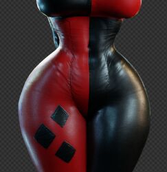 1girls 3d 3d_(artwork) batman:_arkham_knight batman_(series) big_breasts big_thighs bodysuit bottom_heavy busty curvaceous curvy curvy_figure dc dc_comics female female_only harley_quinn harley_quinn_(classic) harley_quinn_(injustice) hourglass_figure huge_breasts injustice_2 large_breasts navel_focus slim_waist smitty34 solo thick thick_hips thick_thighs villain villainess voluptuous voluptuous_female wide_hips wide_thighs