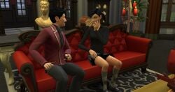 cassandra_goth father_and_daughter incest mortimer_goth parent_incest sims4 the_sims the_sims_4