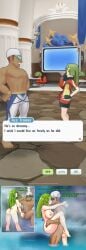 1boy 1girls ace_trainer_(pokemon) ace_trainer_(pokemon_oras) adorable bath blazer caressing_testicles commission commissioner_upload cum_in_pussy cum_inside cumshot cumshot_in_pussy cute dialogue dialogue_box embarrassed feet female fondling_balls foot gamefreak gloves green_eyes green_hair hot_spring hot_springs hotpankakke huge_breasts husband husband_and_wife jacket jacket_open kissing kissing_while_penetrated lavaridge_town long_hair lovey_dovey male mobile_game muscular muscular_male naked nintendo nipples npc_trainer nude open_jacket pale-skinned_female pokemon pokemon_masters pokemon_masters_ex pokemon_oras pokemon_rse romantic romantic_couple shiver shivering shy shy_expression sperm standing_sex steam steaming steamy swim_trunks swimmer_(pokemon) swimming_cap tanned_male testicle_grab testicles toes vaginal_penetration vapor washing water wife