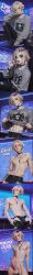 1boy ai_generated blonde_hair blowjob_gesture emo femboy large_penis stable_diffusion taking_clothes_off twink vadiryi yaoi