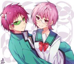 saiki_kuriko saiki_kusuko saiki_kusuo saiki_kusuo_no_psi_nan tagme