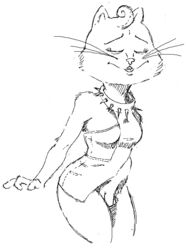 akunim anthro bojack_horseman closed_eyes clothed clothing collar feline feline fingering fingering_self mammal masturbation princess_carolyn spiked_collar spikes vaginal_masturbation vaginal_penetration whiskers