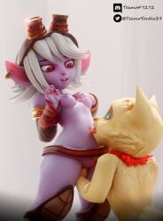 2023 3d alternate_version_available discord_(app) discord_logo discord_tag furry league_of_legends licking male naked naked_female no_clothes teemo teemoty tristana twitter_logo twitter_username yordle