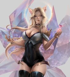 1girls ahri female k/da_ahri k/da_series league_of_legends letsbe