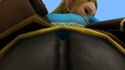 ass blurenders facesitting facesitting_pov pov pov_facesitting princess_zelda the_legend_of_zelda zelda_(breath_of_the_wild)