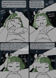 1boy 1boy1girl 1girls 2024 blowjob blowjob_rape buckteeth closed_eyes comic comic_page comic_panel drugged drunk eyelid_pull faceless_character faceless_male fellatio female forcing_eyelid_open furry furry_only green_hair male molestation oral oral_rape oral_sex panels penis pyredaemos pyredoot rape sleep_molestation sleeping somnophilia speech_bubble squigga squirrel squirrel_ears squirrel_girl squirrel_humanoid text text_bubble