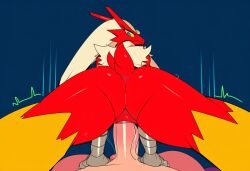 blaziken from pokemon by lameai
