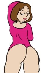 1girls 2d animated big_ass brown_hair family_guy female female_only human human_female human_only leotard looking_back meg_griffin solo tagme thick_thighs twerking wide_hips