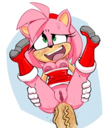 amy rose from sega by mcsweezy