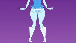 1girls animated ass cropped dat_ass female female_only ghost ghost_girl hanna-barbera herny lowres panties phantasma_phantom scooby-doo scooby-doo_and_the_ghoul_school striped_panties