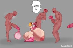 anja_(scrapmullone) big_ass big_breasts big_lips bimbo bimbo_boobs bimbo_lips blonde_female blonde_hair blowbang blowjob condom condom_in_mouth flamingsanity huge_ass huge_breasts large_ass large_breasts large_tits latex latex_clothing long_nails massive_ass pubic_hair scrapmullone veiny veiny_penis