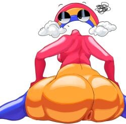 1girls ass ass_focus big_ass breasts bubble_ass bubble_butt butt_focus chica's_magic_rainbow chica's_magic_rainbow_(character) dipx enormous_ass exposed_ass exposed_pussy female five_nights_at_freddy's fnaf fnaf_world huge_ass huge_boobs huge_butt huge_thighs large_ass large_butt massive_ass massive_butt massive_thighs nude nude_female pussy solo tagme thicc_thighs thick_thighs wide_hip wide_hipped_female wide_hips wide_thighs